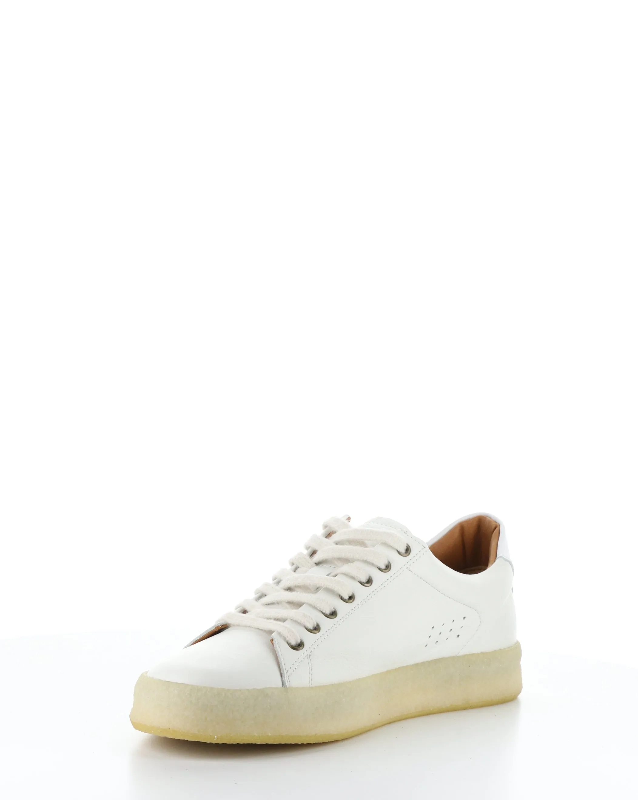 13410 WHITE Lace-up Shoes