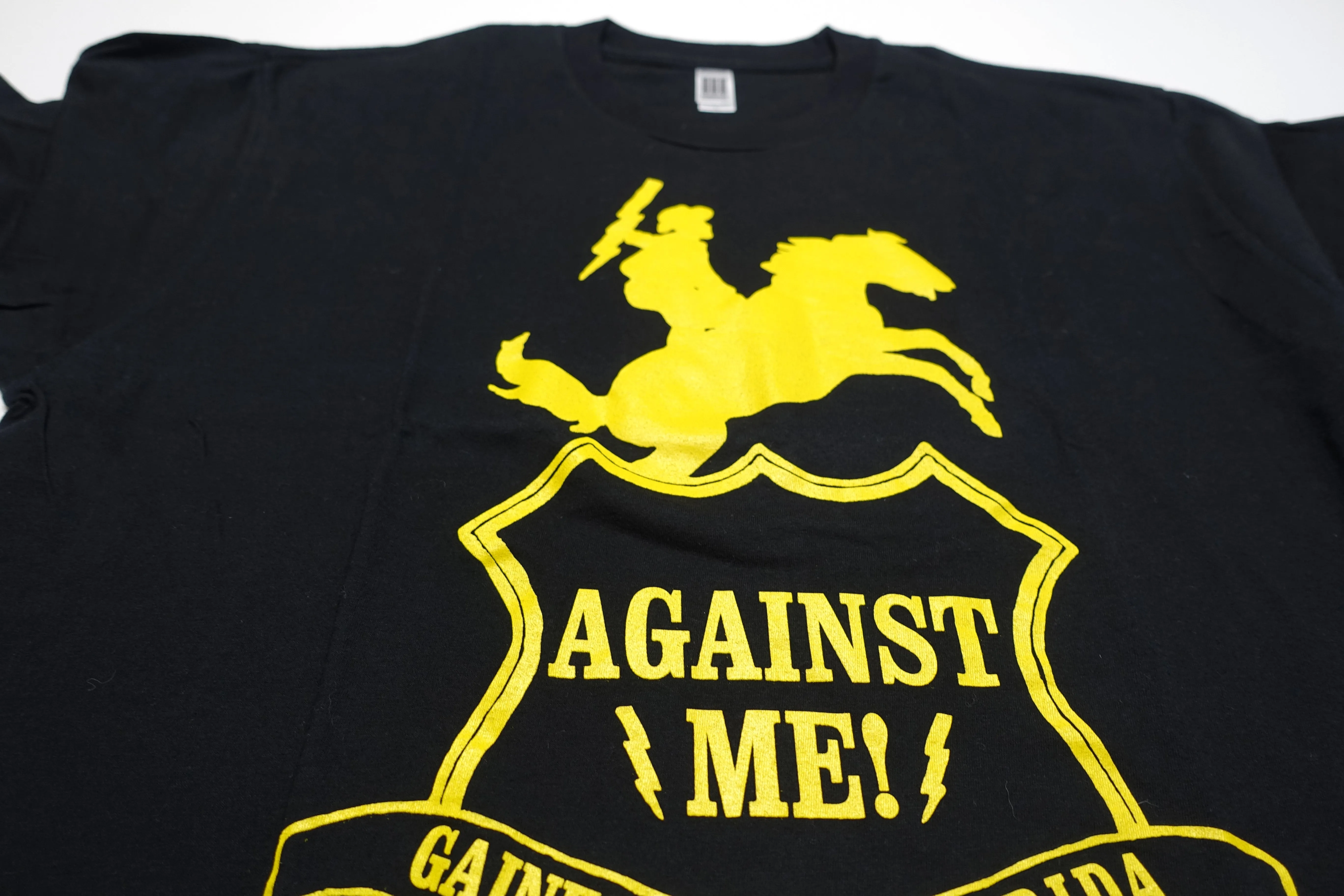 Against Me! - As The Eternal Cowboy / Crest 2003 Tour Shirt Size Large