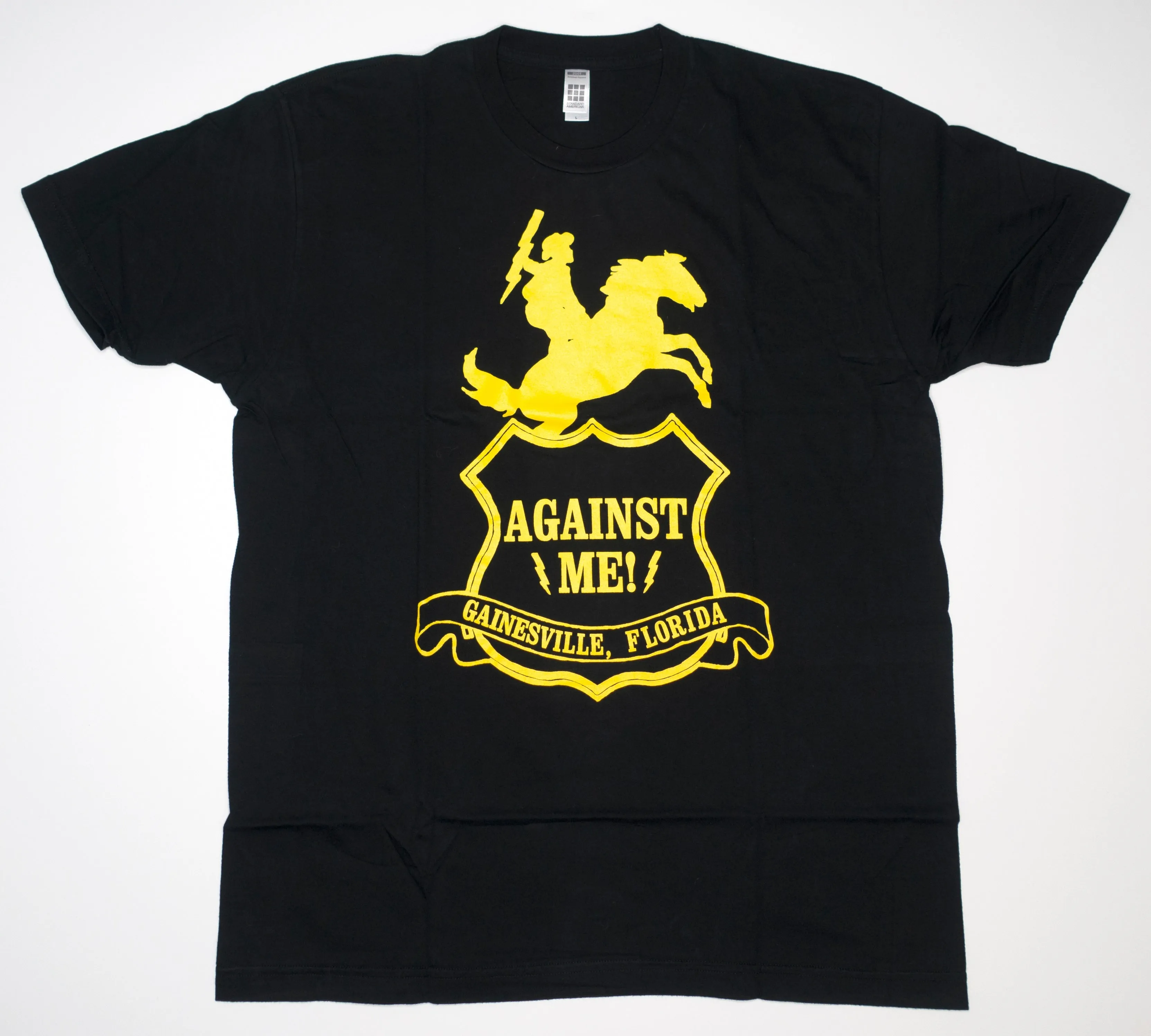 Against Me! - As The Eternal Cowboy / Crest 2003 Tour Shirt Size Large