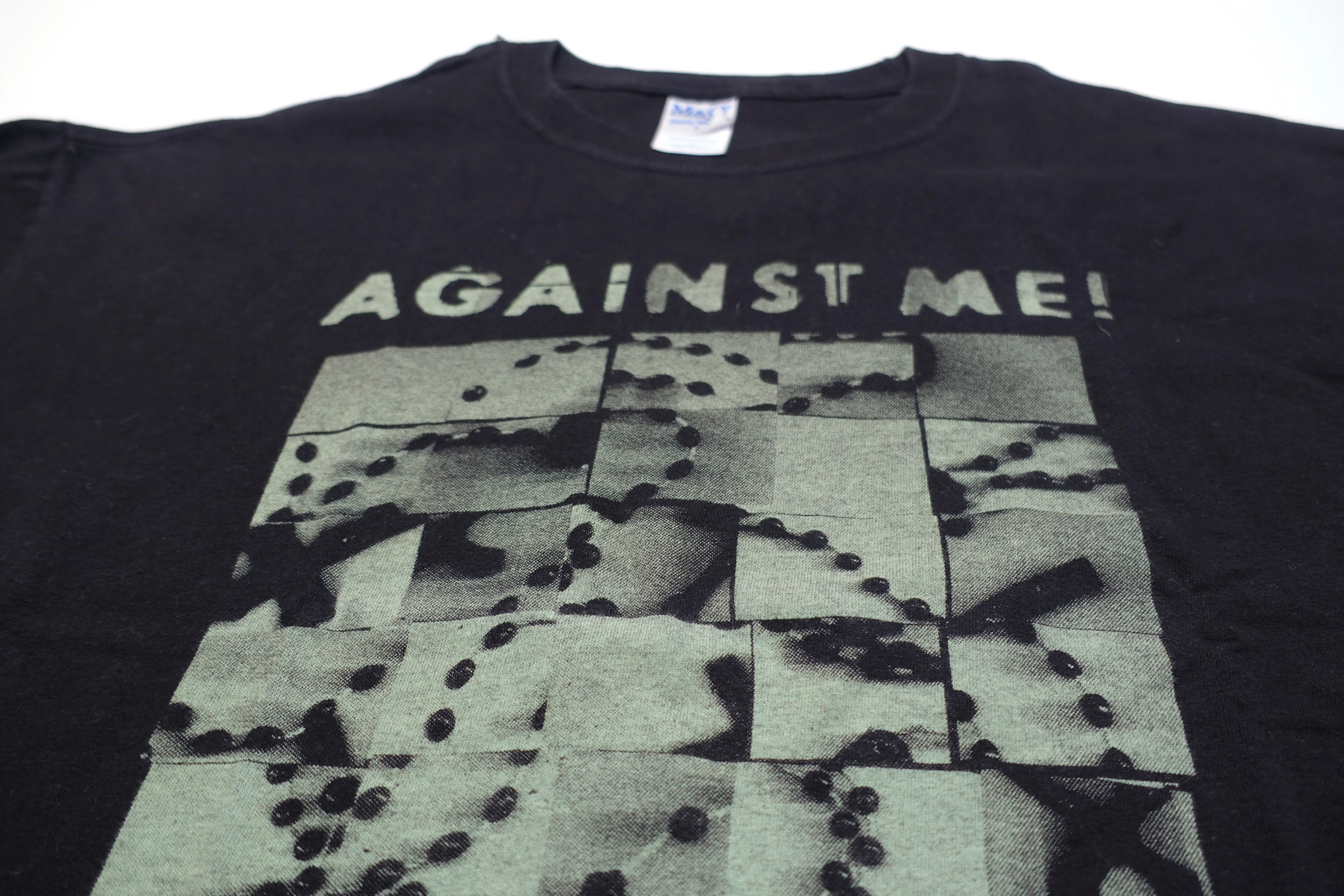 Against Me! - Rosary Beads 00's Tour Shirt Size Large