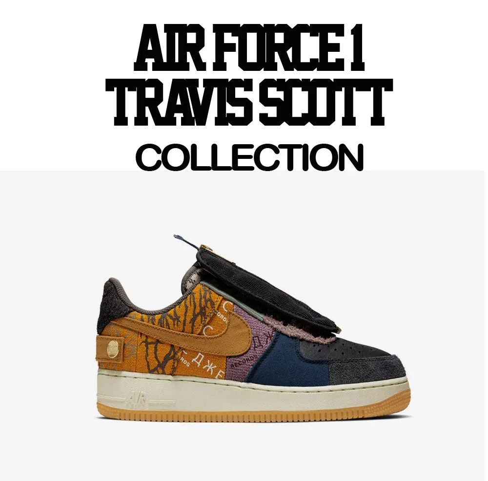 Air Force 1 Travis Scott Cactus Smile Ringer Shirt