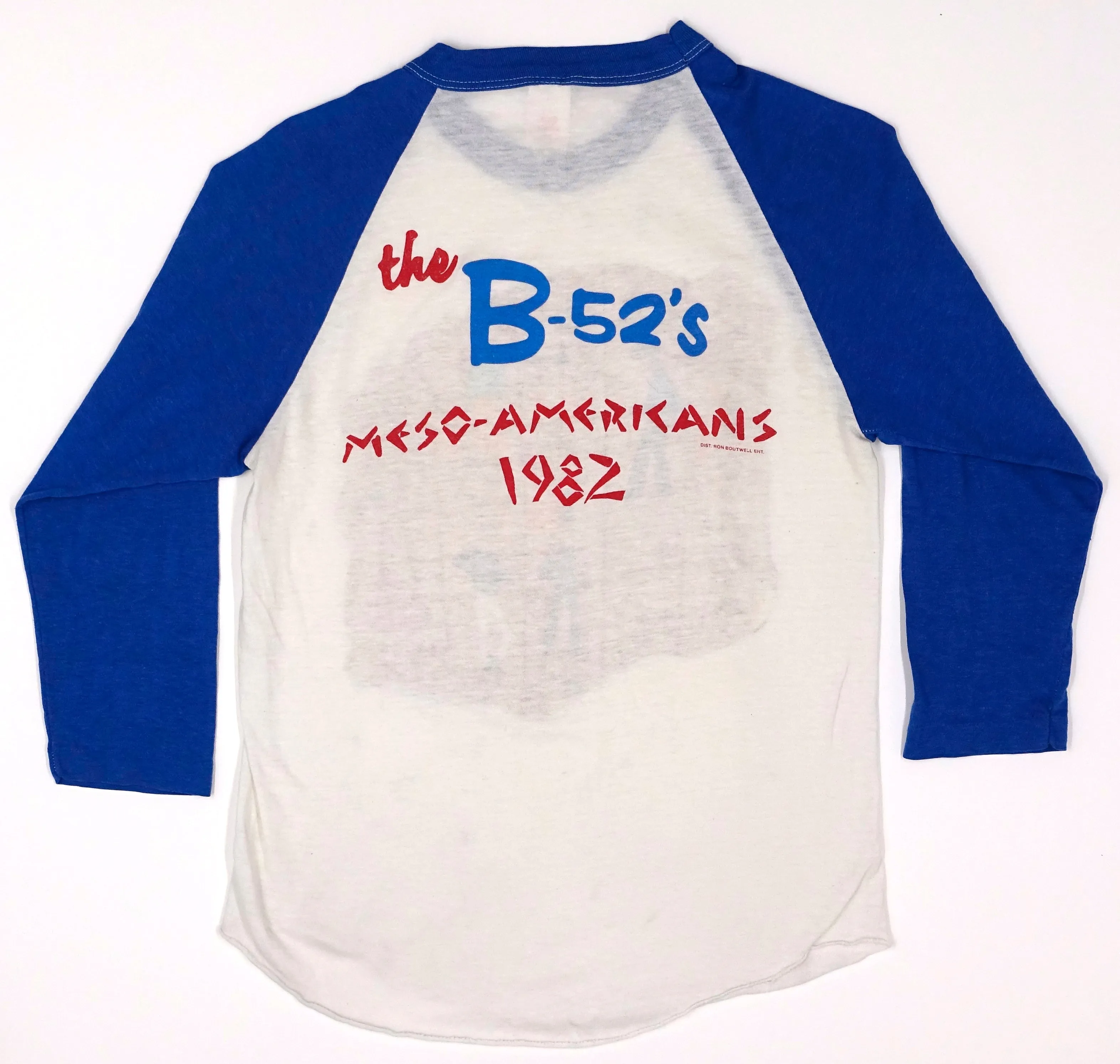 B-52's - Meso-Americans 1982 Raglan Tour Shirt Size Medium