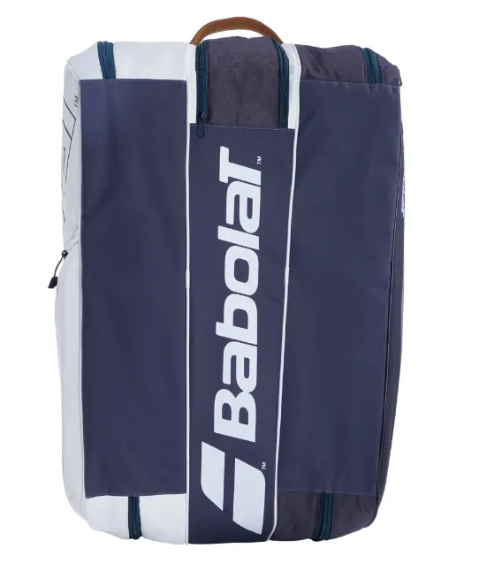 Babolat RH X12 Pure Wimbledon 12 pieces Racket Bag [White/Grey]