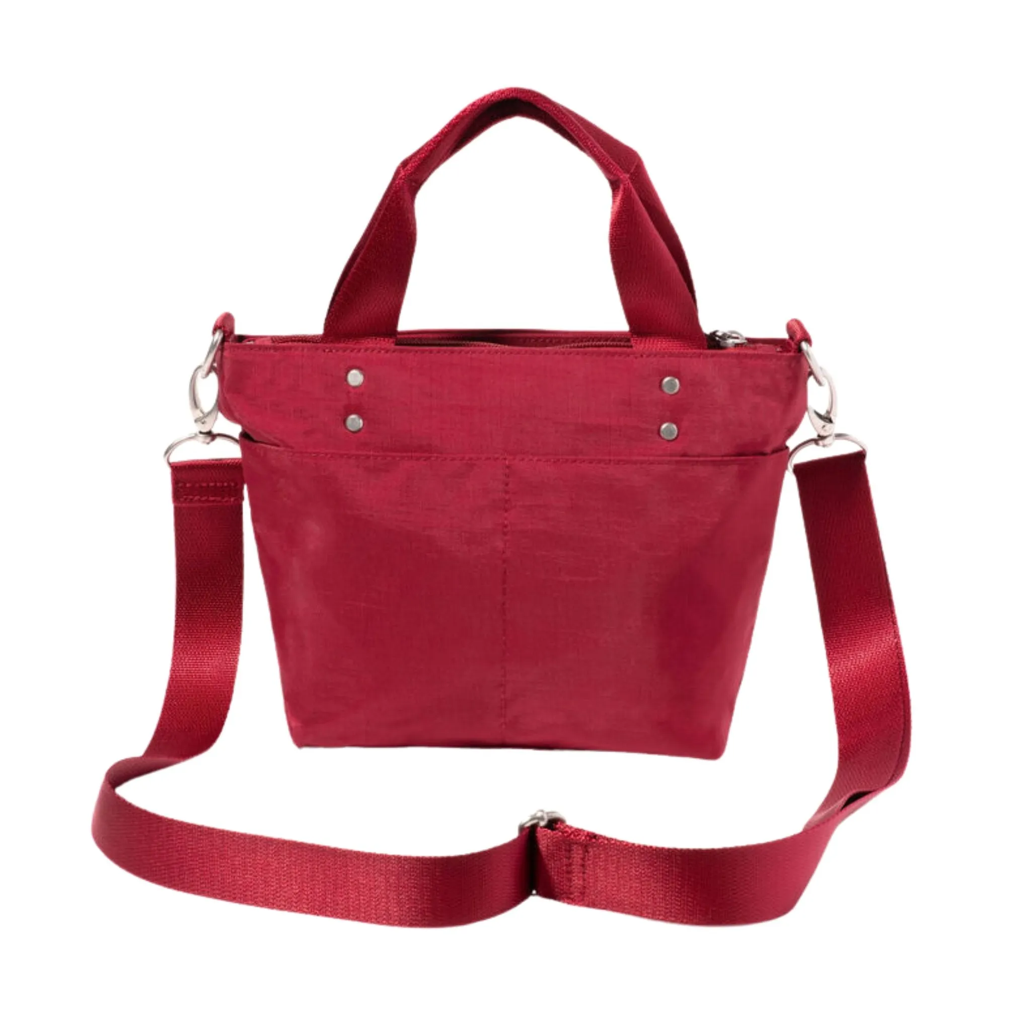 Baggallini Mini Carryall Tote - Ruby Red