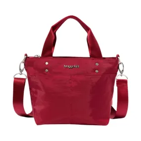 Baggallini Mini Carryall Tote - Ruby Red