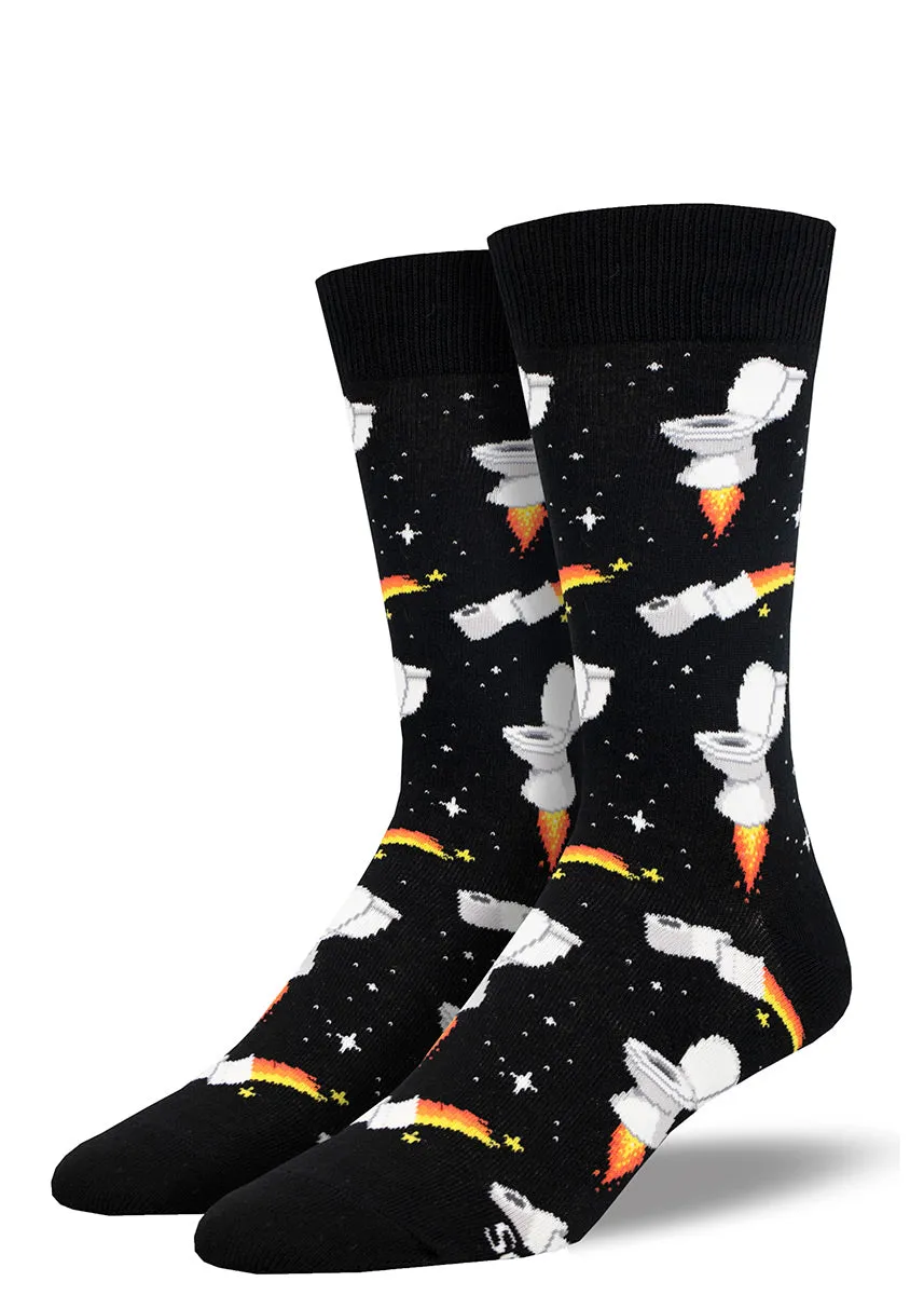 Bathroom Blast Men's Socks