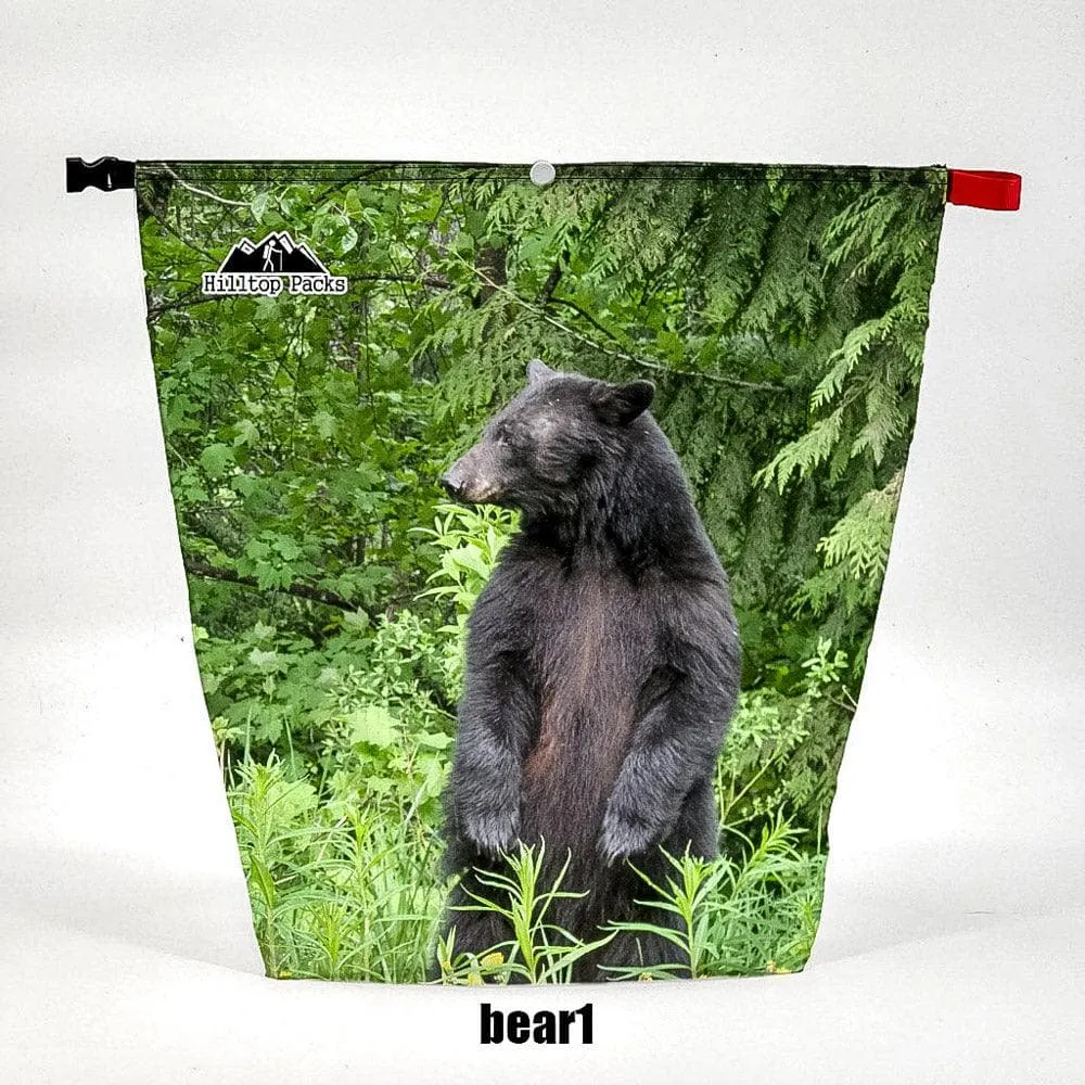 Bear Bags w/ Fun Pre-Printed Patterns (food bags) (ECOPAK)