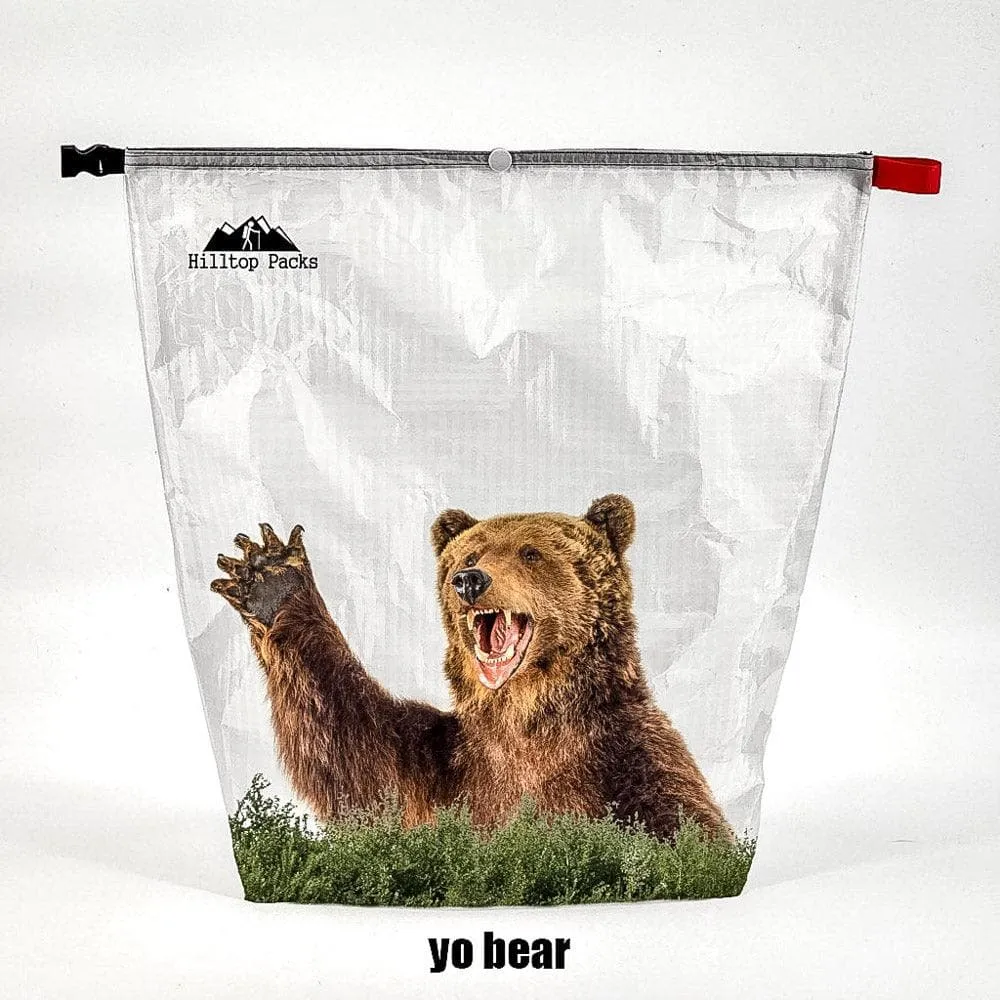 Bear Bags w/ Fun Pre-Printed Patterns (food bags) (ECOPAK)