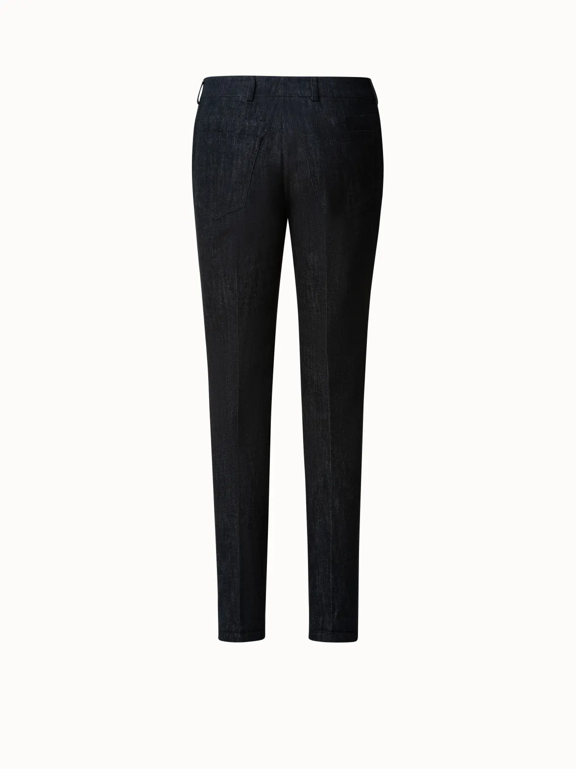 Hose aus Baumwoll-Stretch-Denim