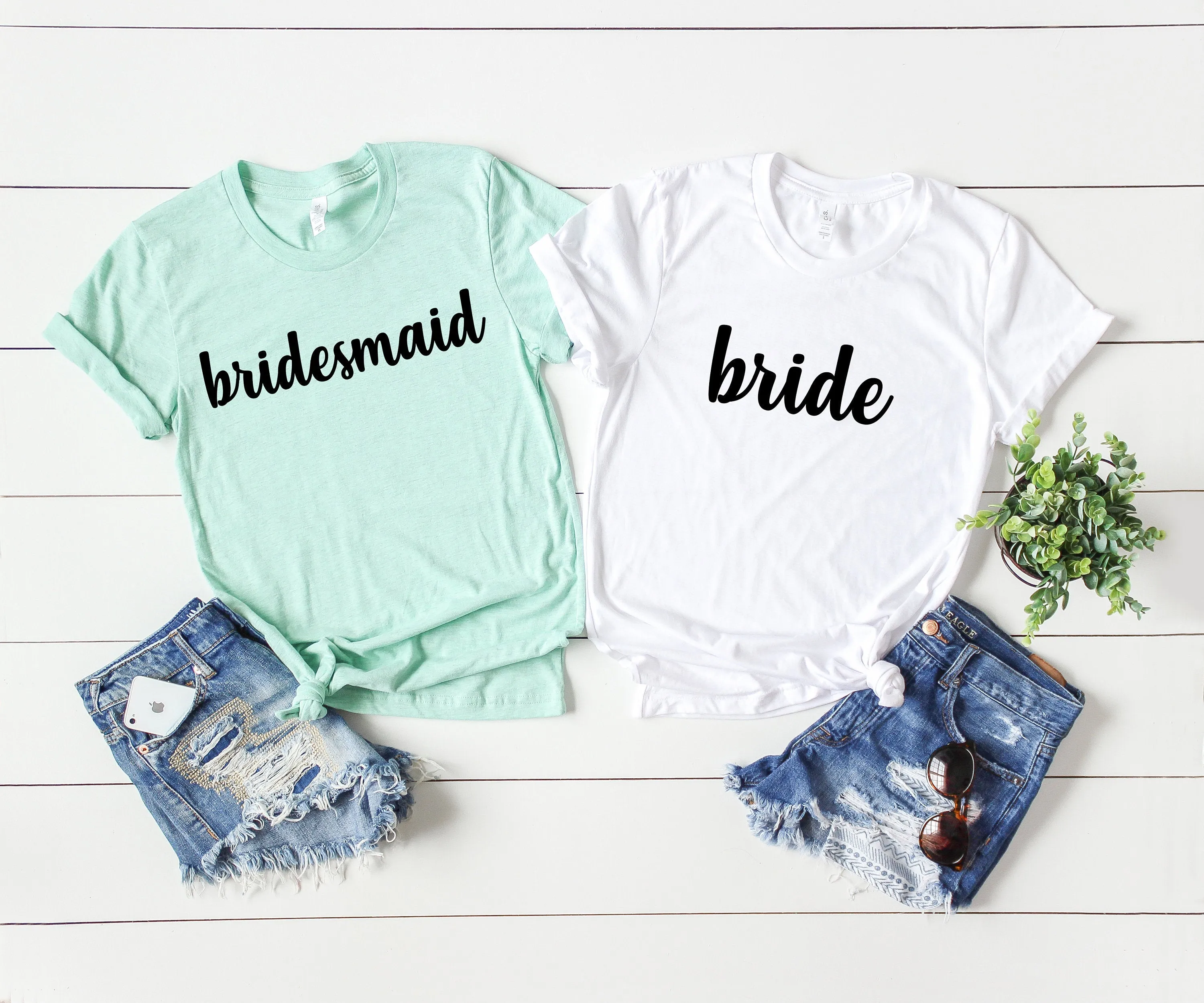 bridal party shirts - made of honor shirt -  bride shirt - bridal shirts - bridesmaid shirts - bridal party gift - bachelorette party shirts