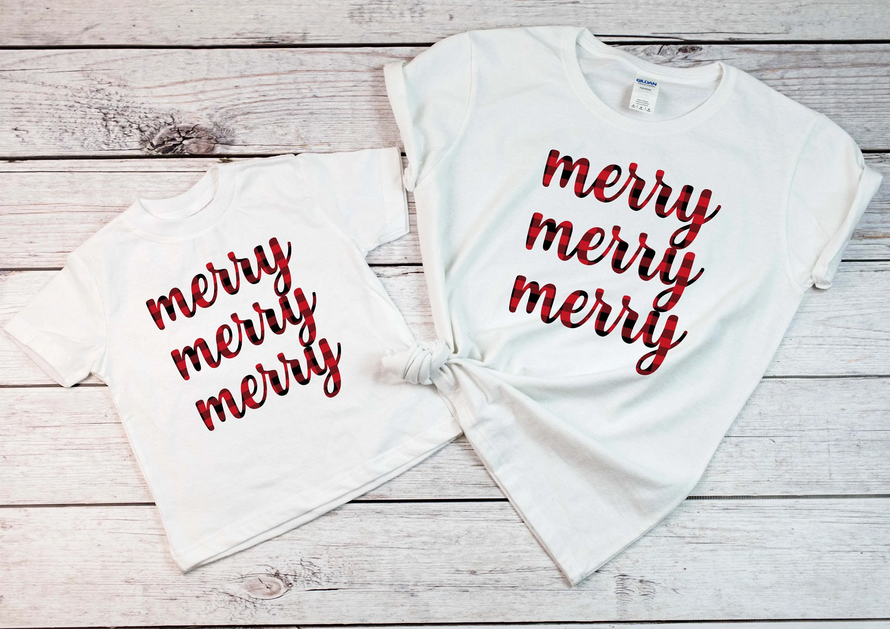 Buffalo plaid shirts, Mommy and me Christmas shirts, Cute buffalo plaid tops,Holiday shirts,Merry shirts ,Xmas outfit,Christmas shirts