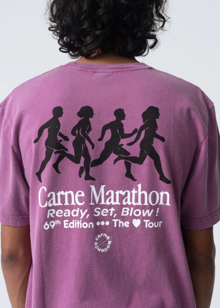 Carne Bollente Ready, Set, Blow! Purple T-shirts