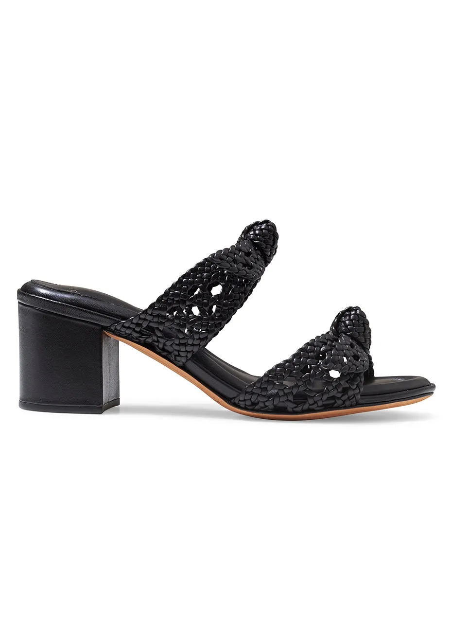 Clarita Intreccio Heels Black