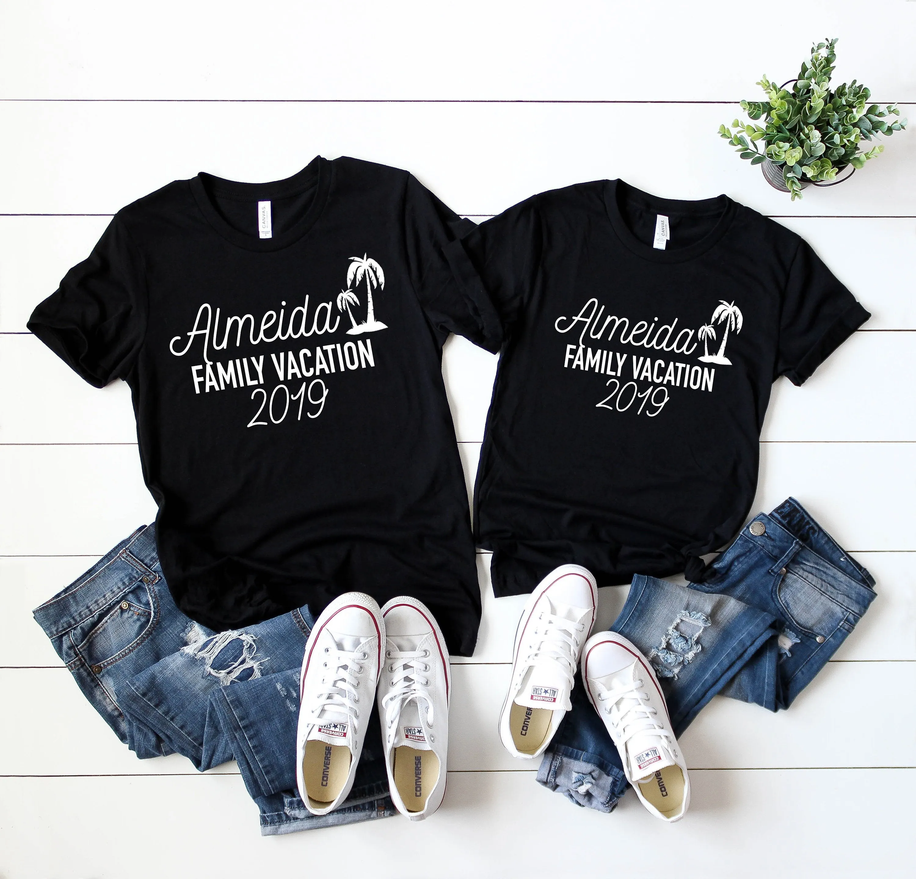 custom vacation shirts - Family vacation shirts - Family Vacation tees - Matching family vacation t-shirts - personalized vacation tees