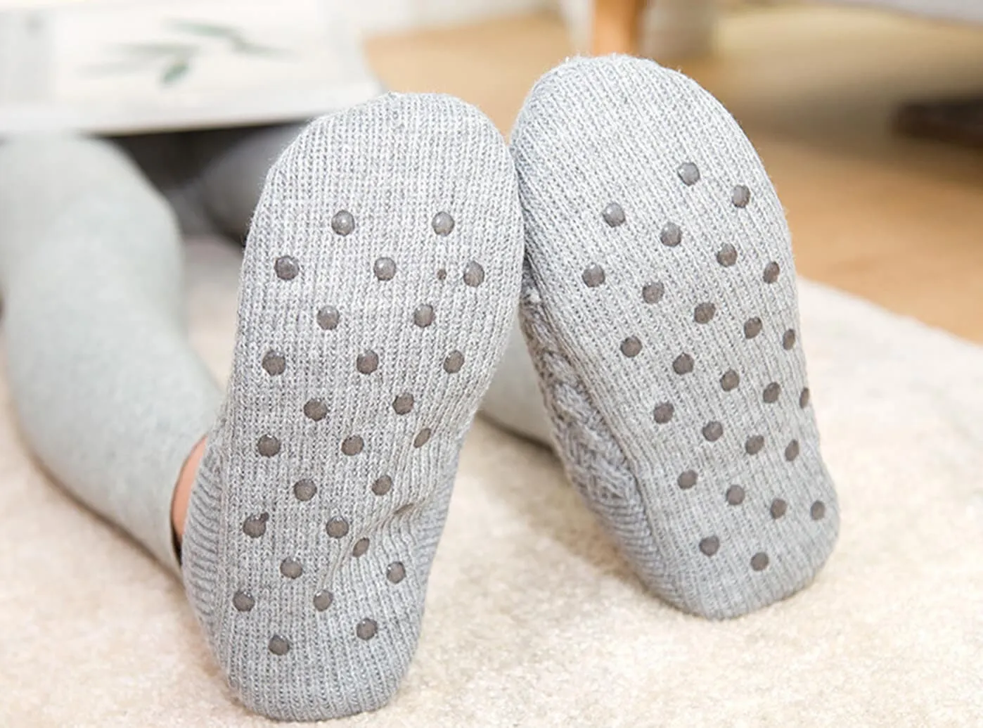 FitVille CloudCoat Slipper Socks (Unisex)