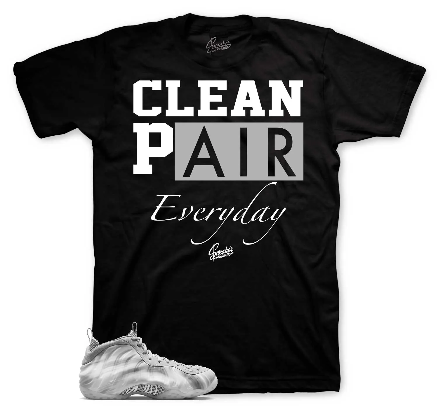 Foamposite Dream A World Clean Pair Shirt