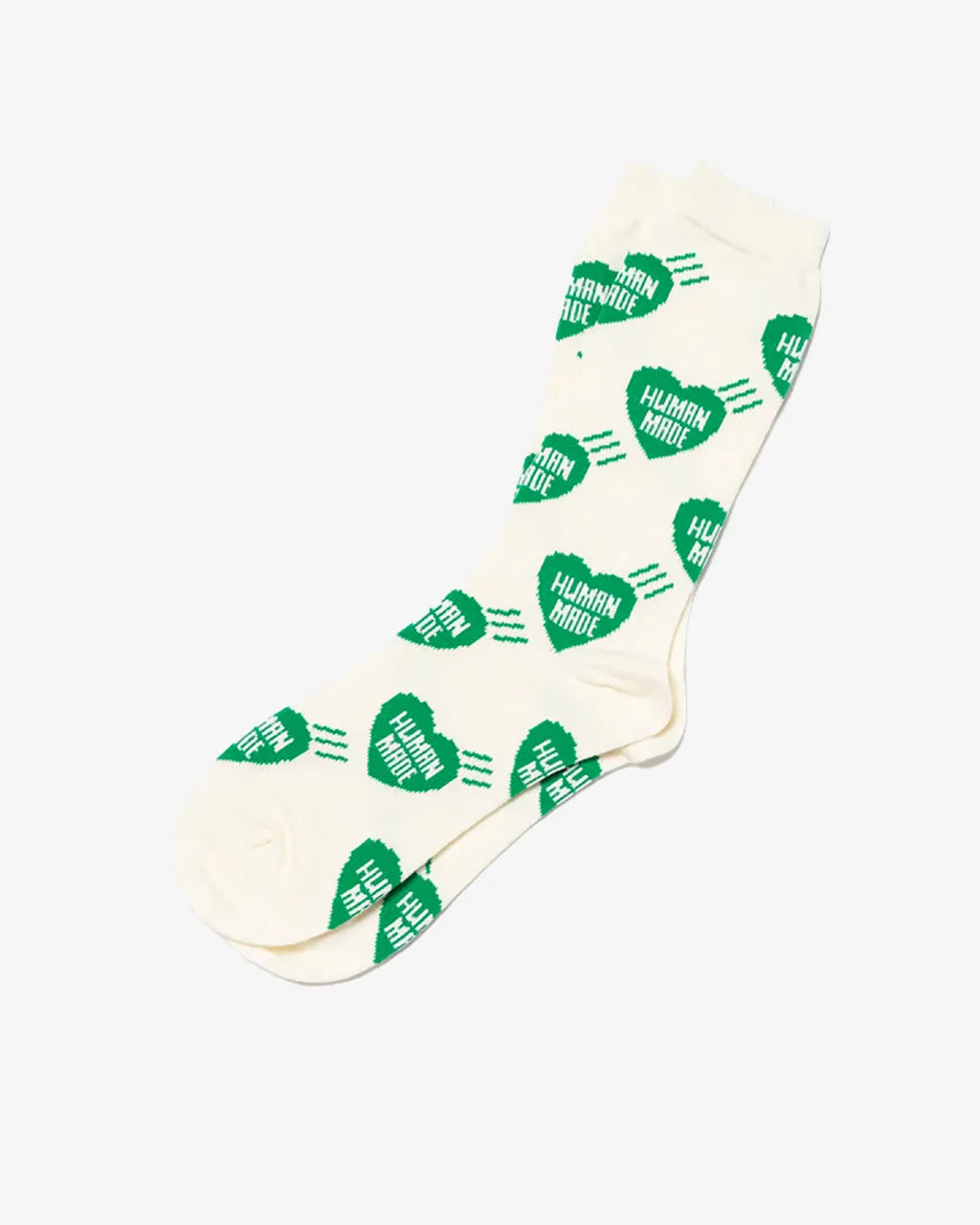 Heart Socks Green