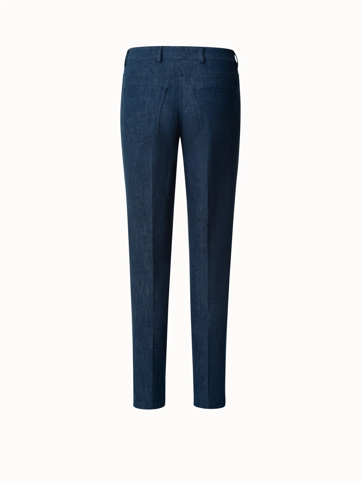 Hose aus Baumwoll-Stretch-Denim