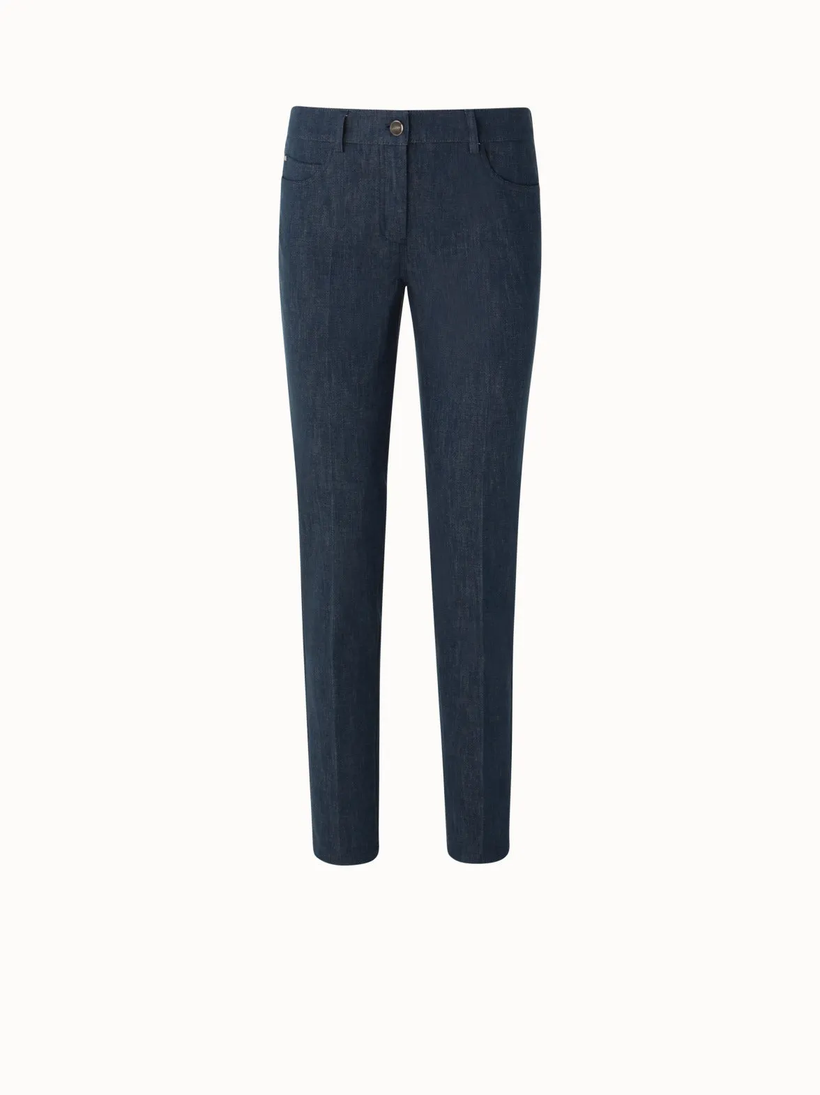 Hose aus Baumwoll-Stretch-Denim