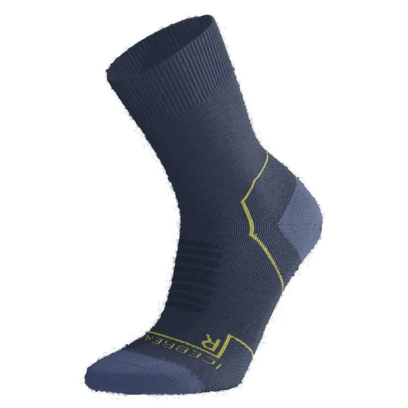 icebreaker Merino Men's Hike  Heavy Crew Socks - Dawn Lucid Heather Snow