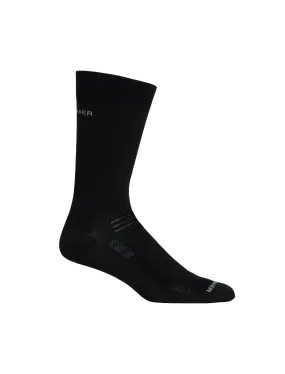 icebreaker Merino Men's Hike Liner Crew Socks - Black