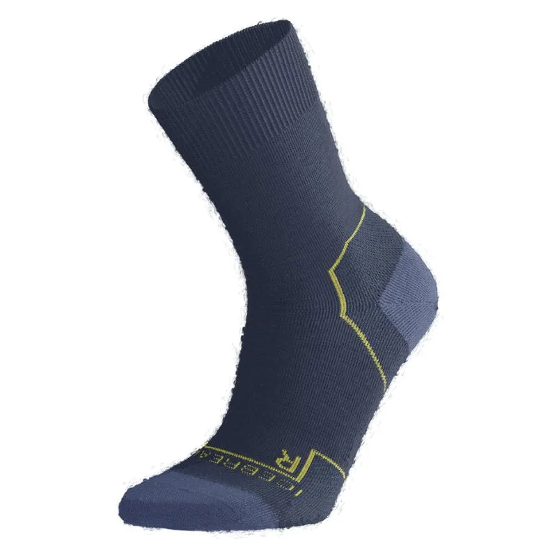 icebreaker Merino Men's Hike  Medium Crew Socks - Black Dawn Lucid