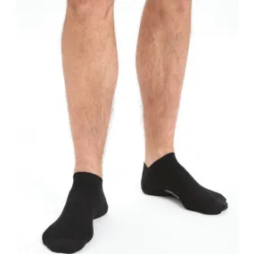 icebreaker Merino Men's Lifestyle Fine Gauge No Show Socks - Black Casual Everyday