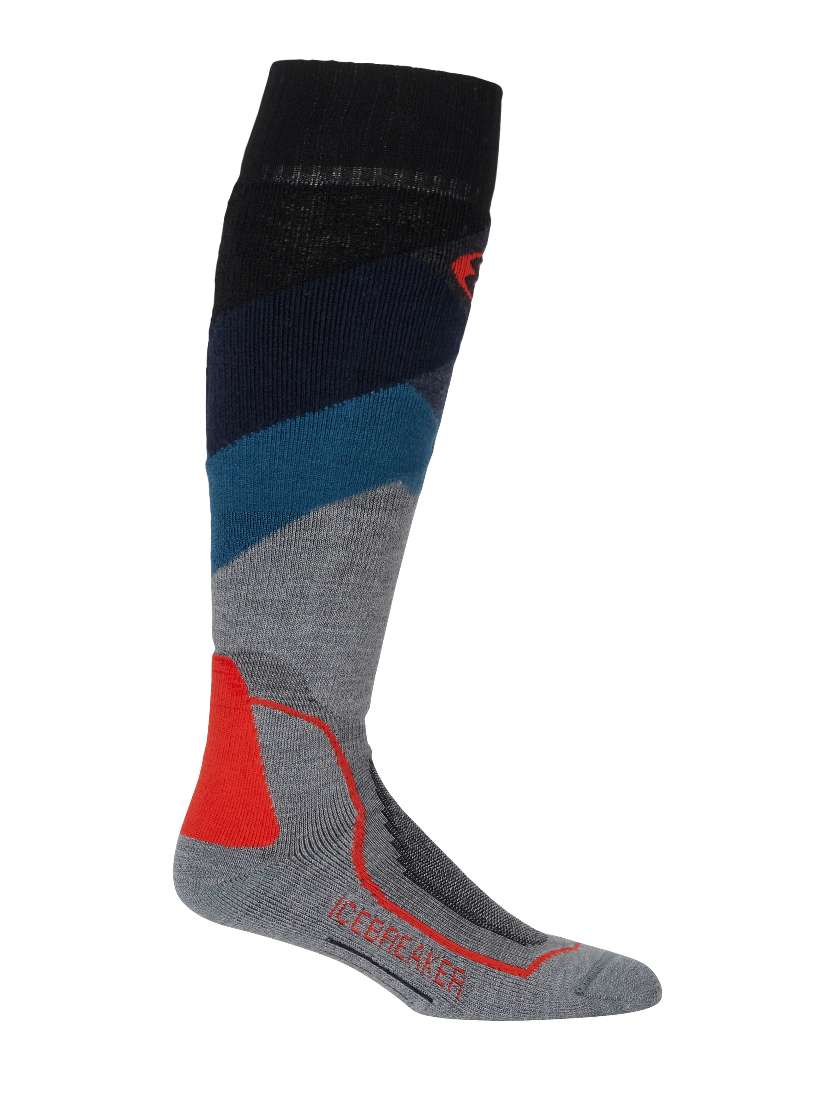 Icebreaker Merino Men's Ski  Medium Over-The-Calf Socks Trekking Camping Outdoor