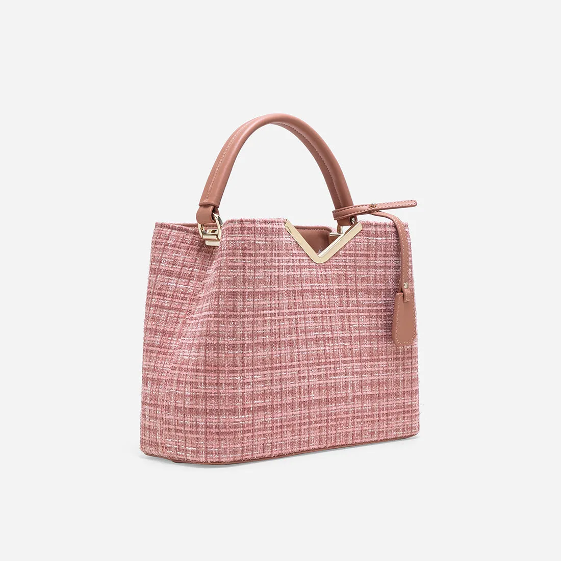 Janet Mini Tweed Handbag