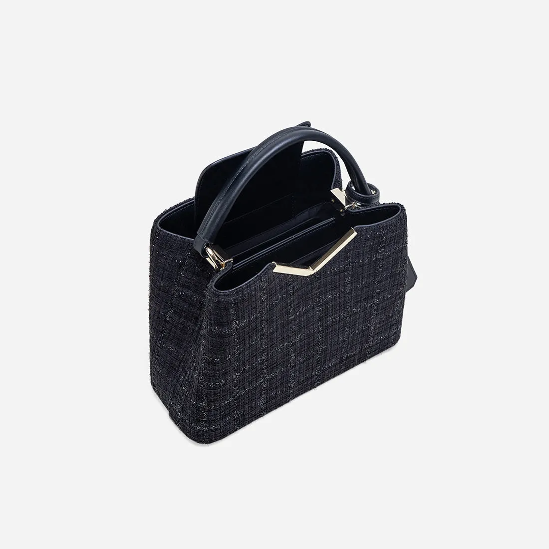 Janet Mini Tweed Handbag