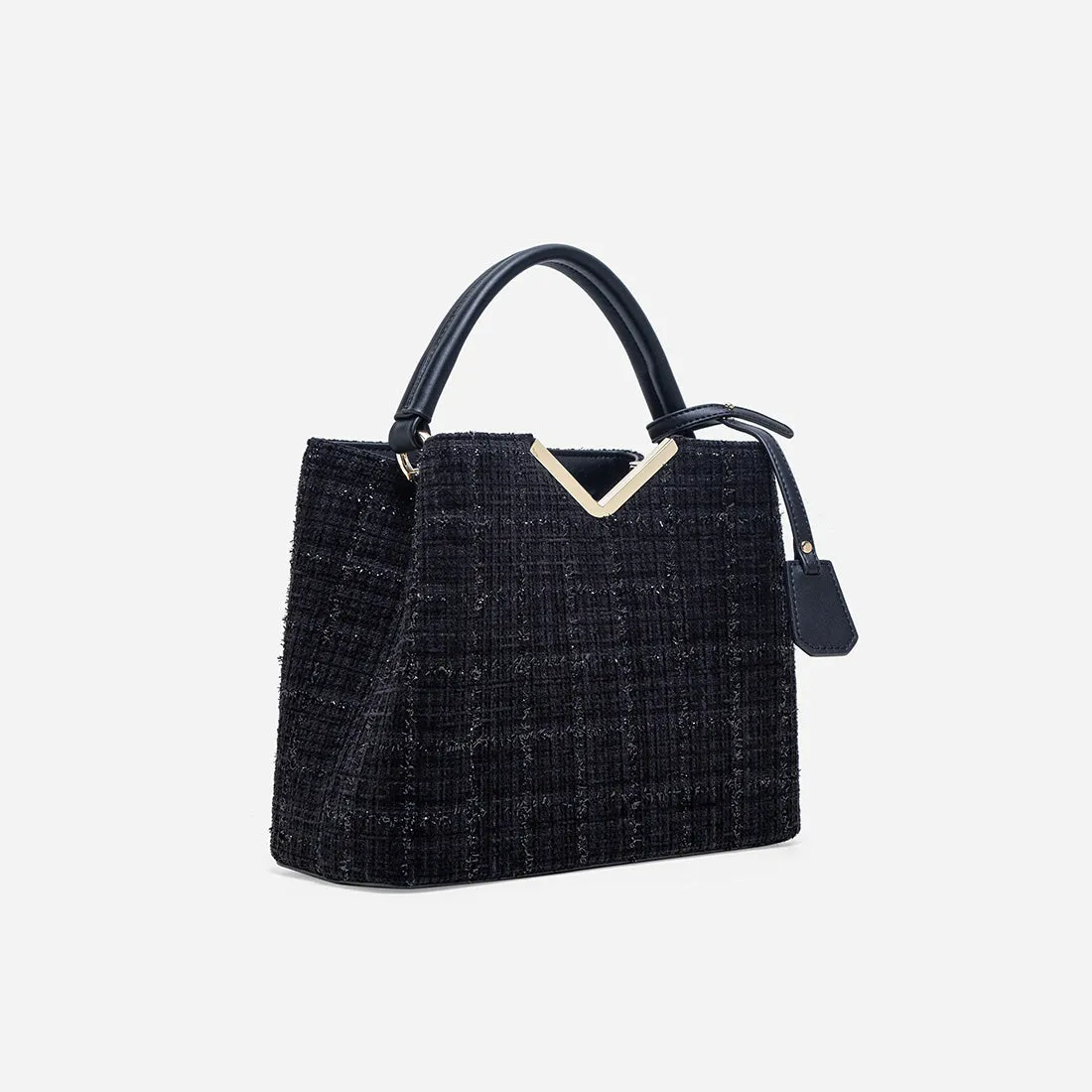 Janet Mini Tweed Handbag