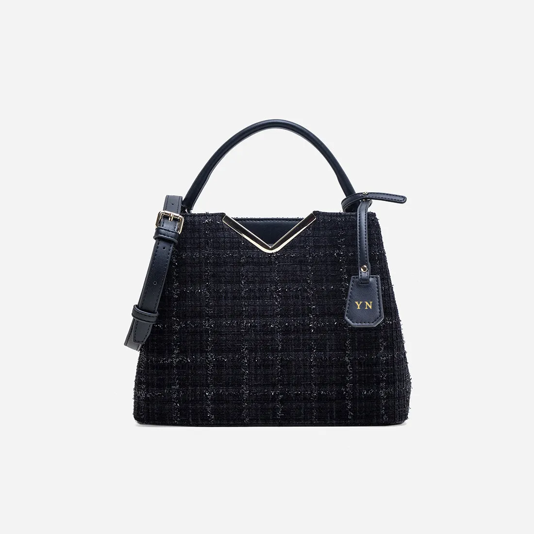 Janet Mini Tweed Handbag