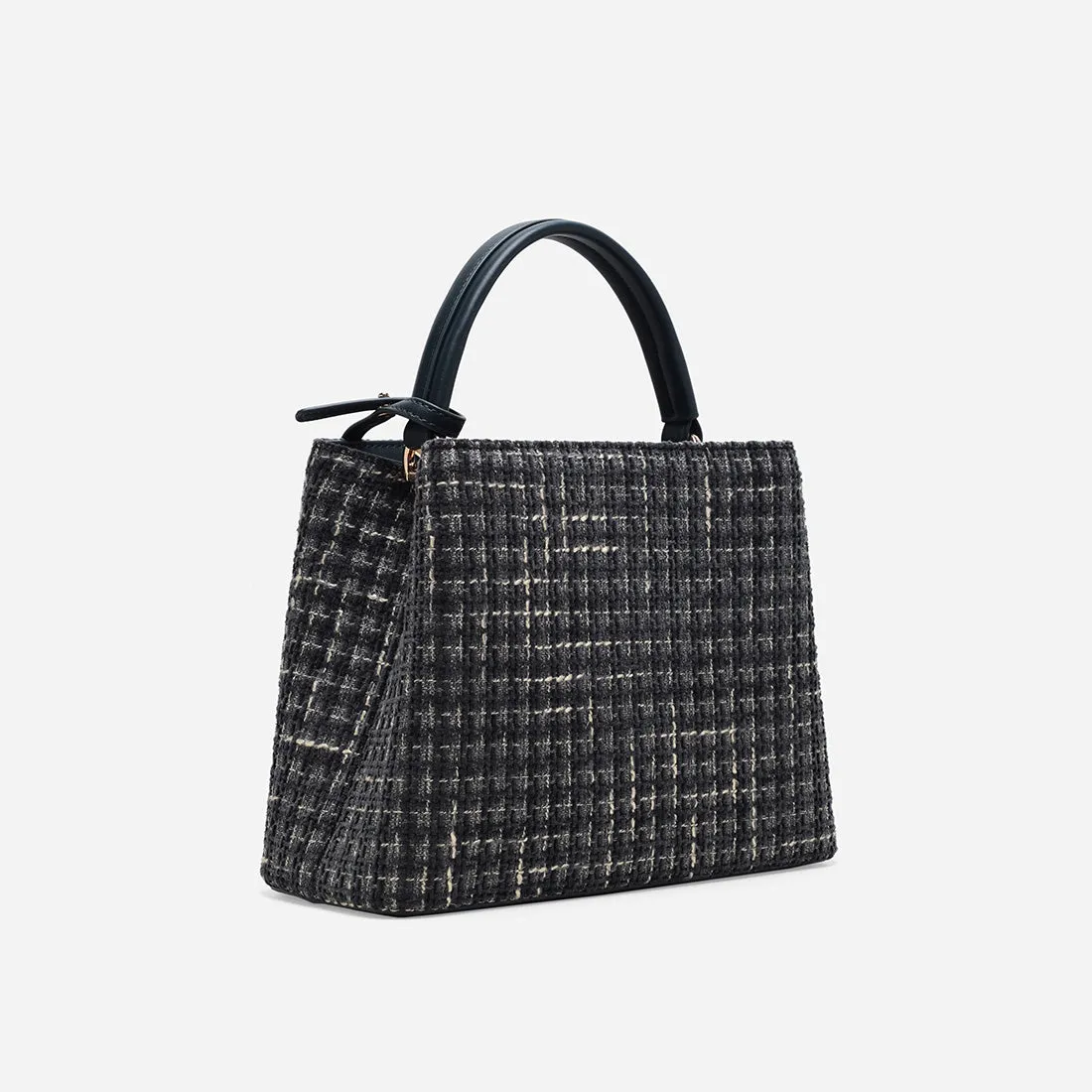 Janet Mini Tweed Handbag