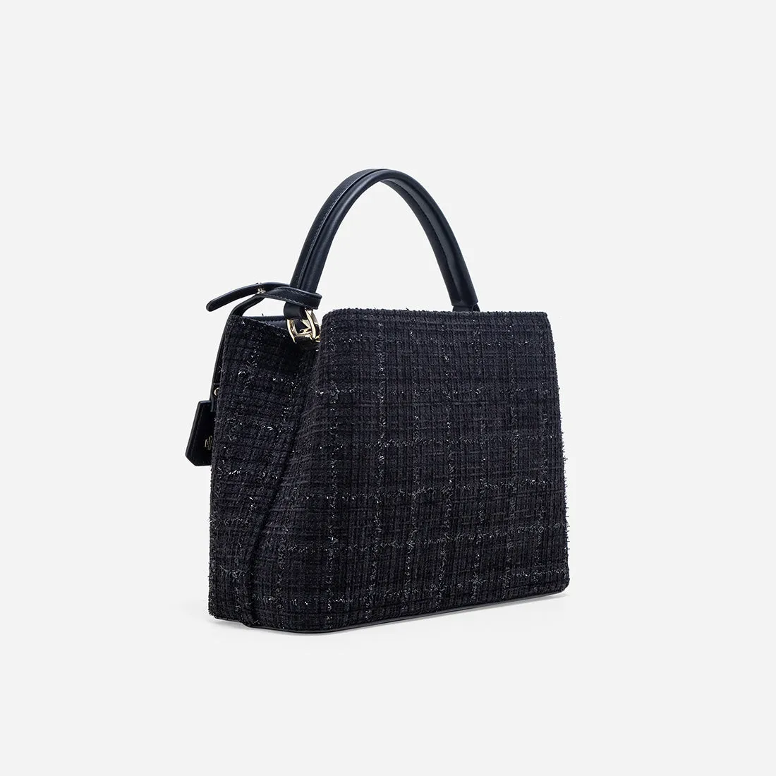 Janet Mini Tweed Handbag