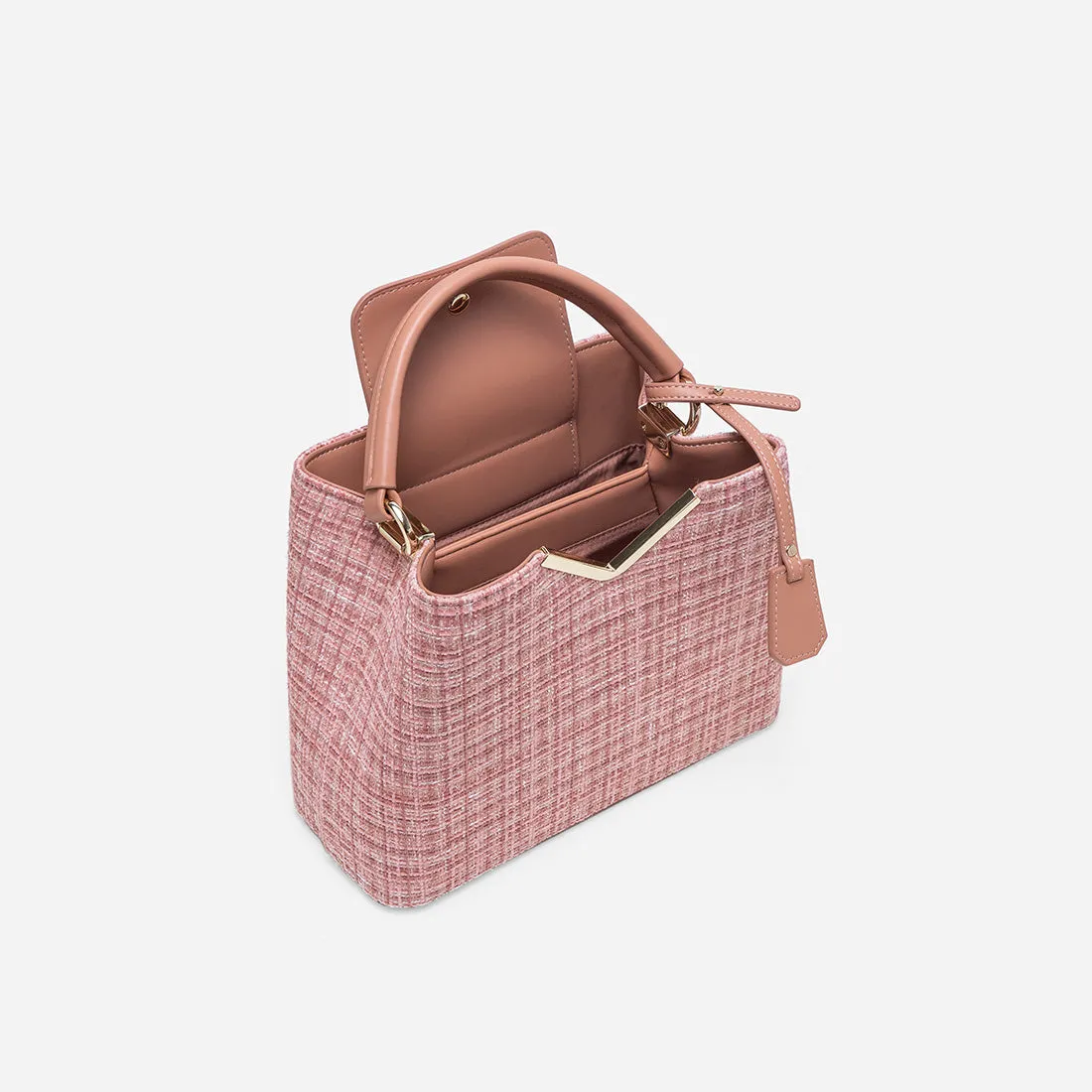 Janet Mini Tweed Handbag