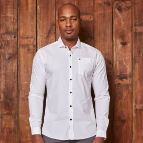 Kingsley Heath Classic Slim Fit Shirt Pelican