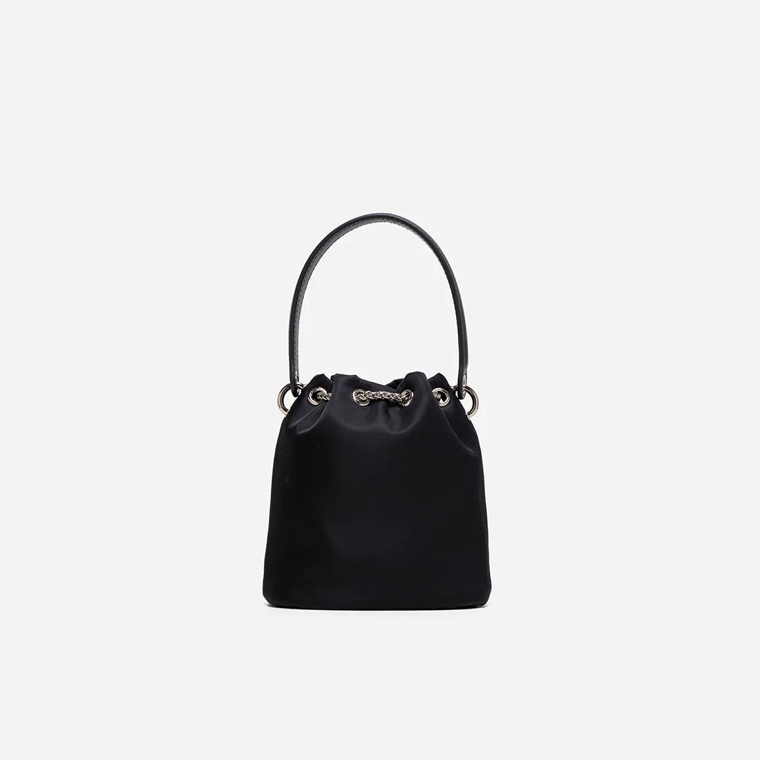 Maria Micro Nylon Bucket Bag