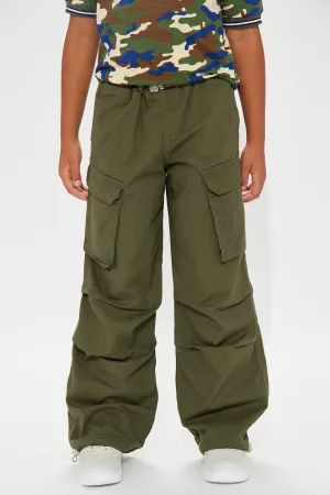 Mini So Relaxed Parachute Pant - Olive