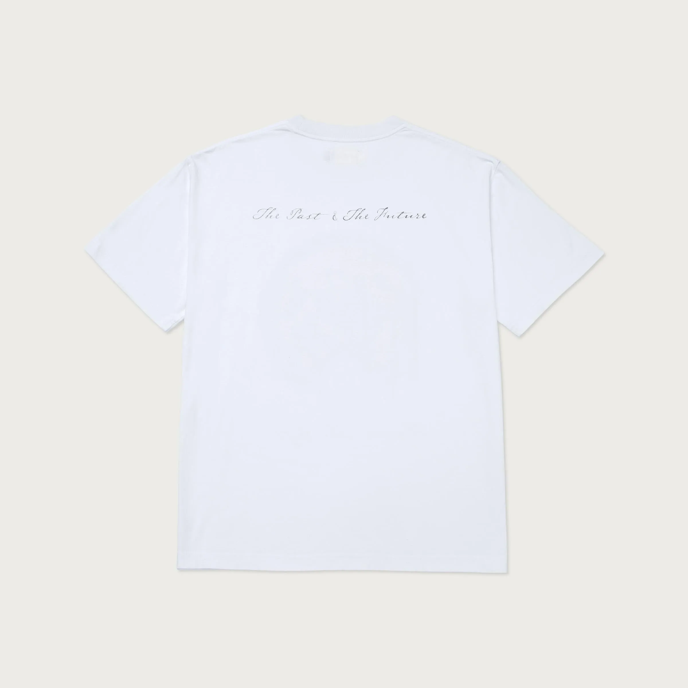 PAST AND FUTURE SS TEE WHITE