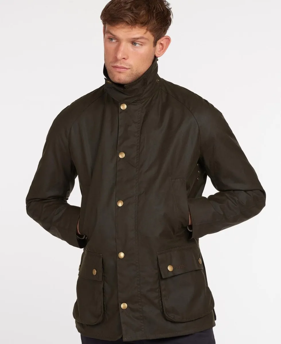 Barbour Ashby Wax Jacket olive