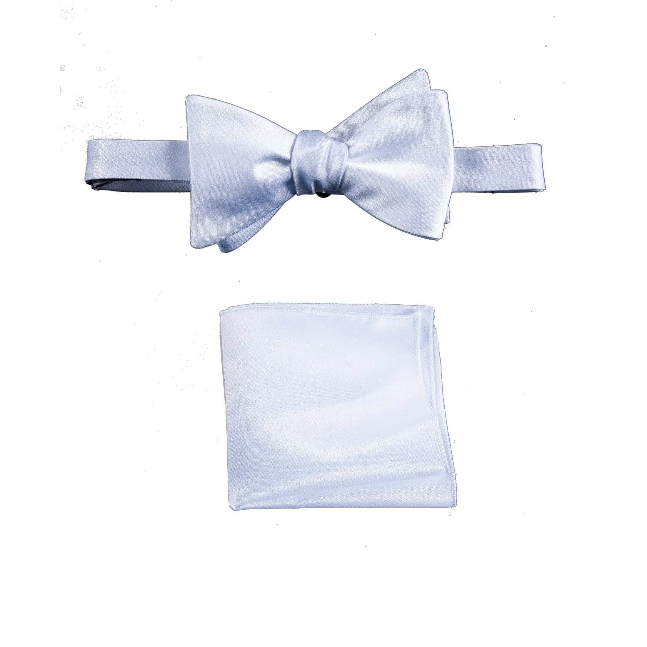 Selftie Bow Tie and Pocket Square Handkerchief Set