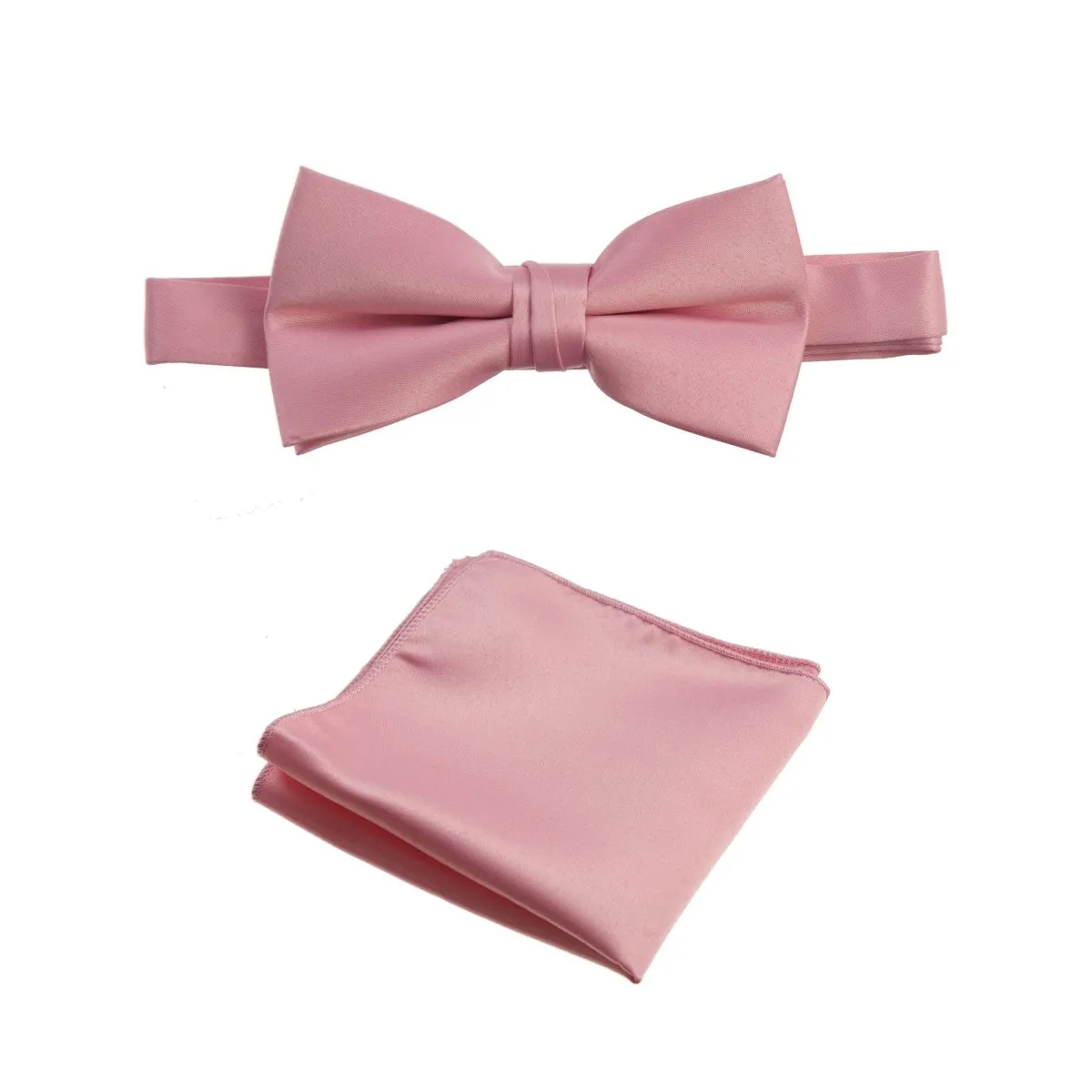 Selftie Bow Tie and Pocket Square Handkerchief Set