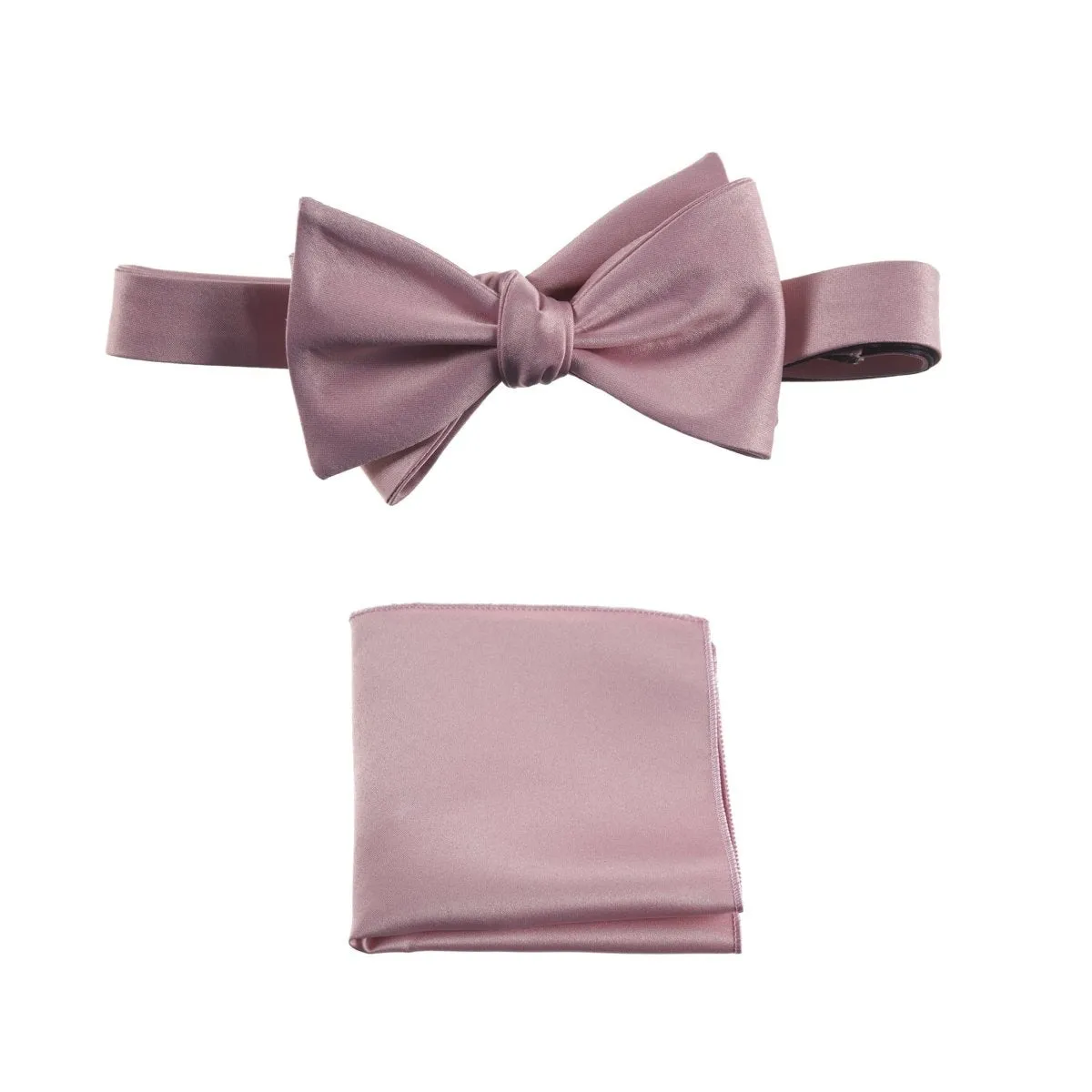 Selftie Bow Tie and Pocket Square Handkerchief Set