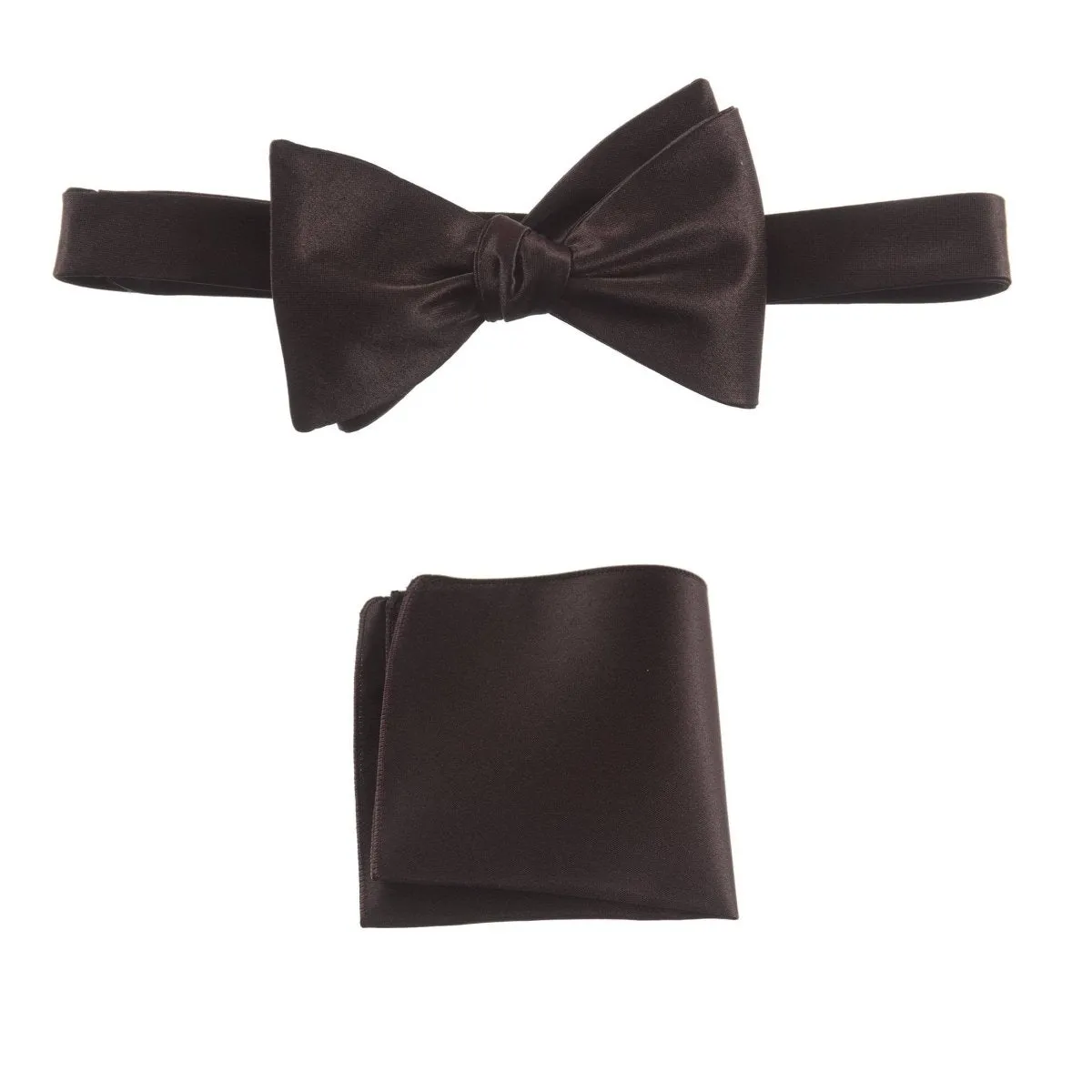 Selftie Bow Tie and Pocket Square Handkerchief Set