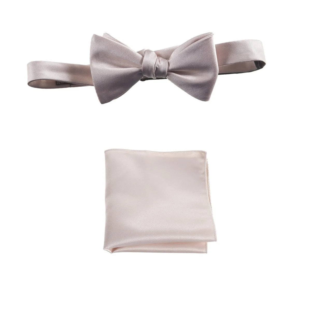 Selftie Bow Tie and Pocket Square Handkerchief Set