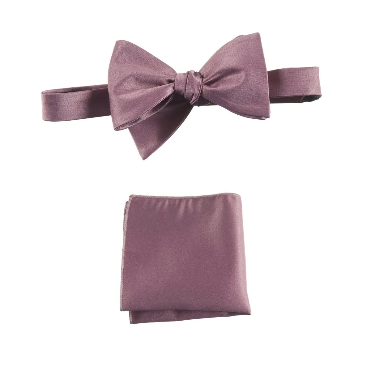 Selftie Bow Tie and Pocket Square Handkerchief Set