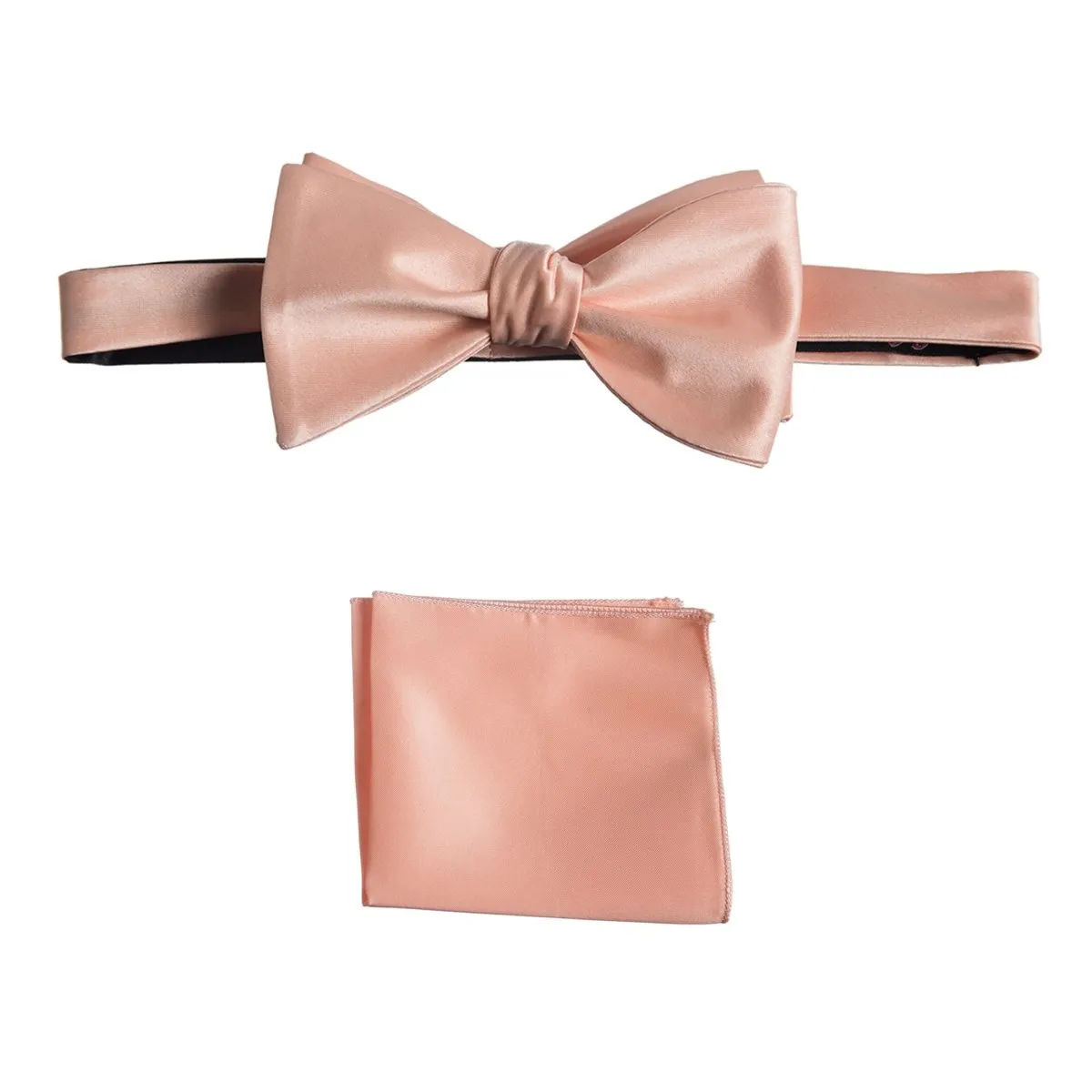 Selftie Bow Tie and Pocket Square Handkerchief Set