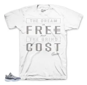 Retro 11 Cool Grey Shirt - Cost - White