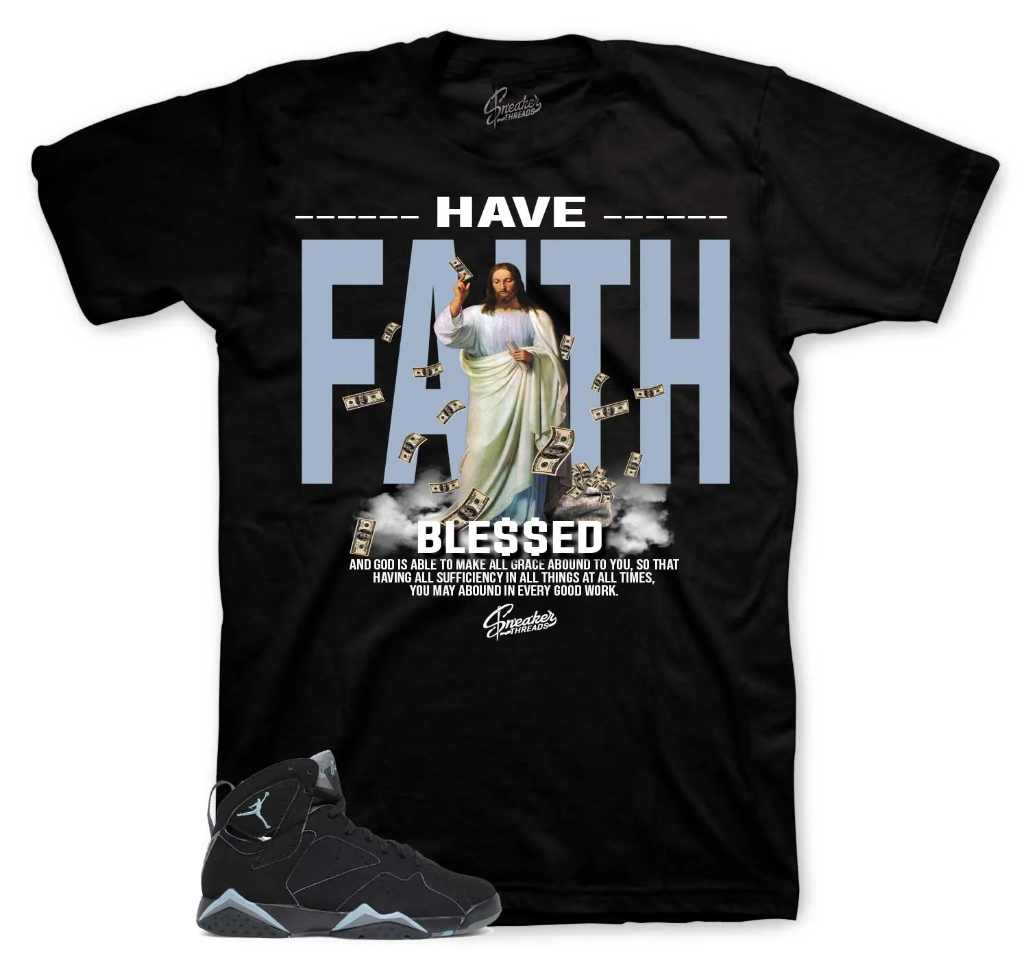 Retro 7 Chambray Faith Shirt