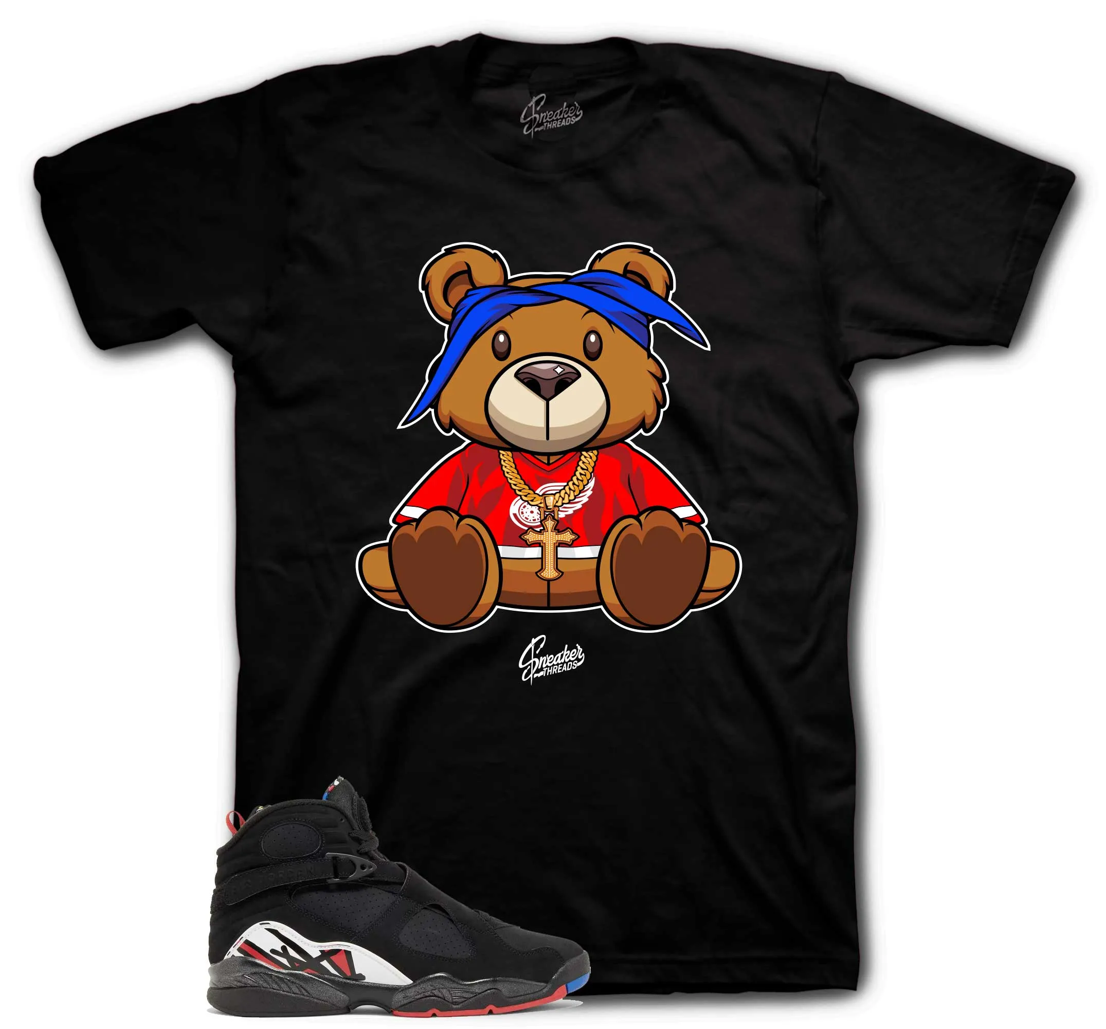 Retro 8 Playoffs West Bear Shirt